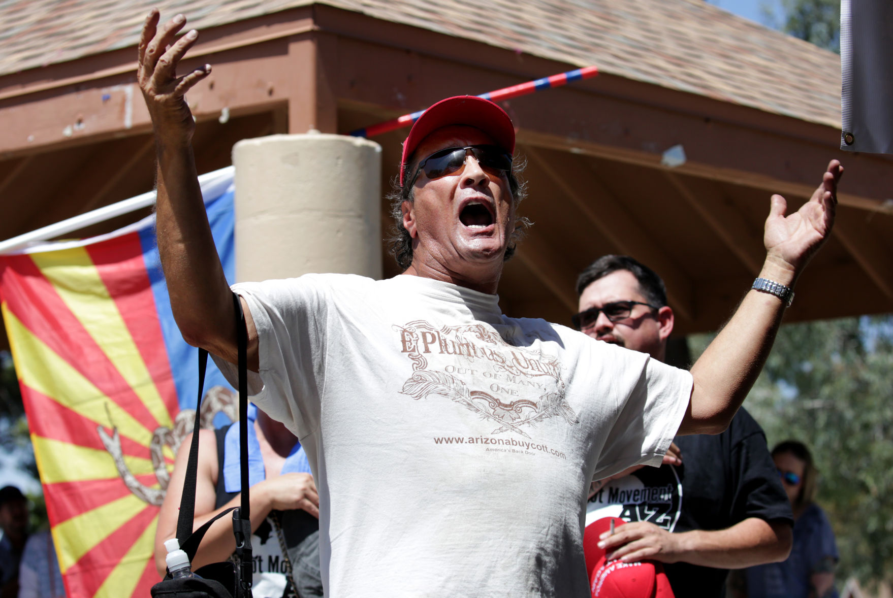 Patriot Movement AZ rally at Reid Park
